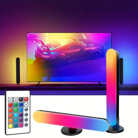 USB RGB LED Light Bar - TV-bakgrundsbelysning med fjärr- och musiksynkronisering