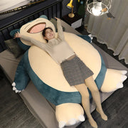 Enorm 30/200 cm Snorlax plyschleksak - Kawaii Pokémon kudde för barn