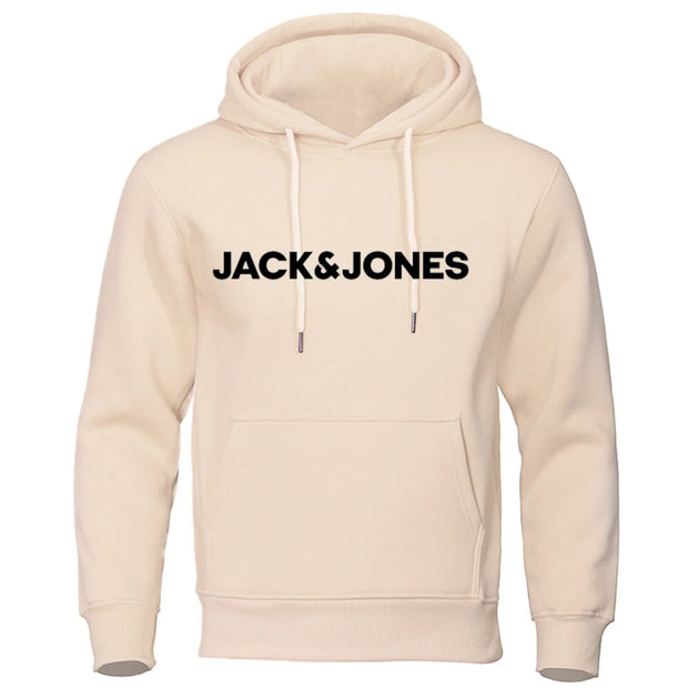 Jack & Jones Trendig casual huvtröja för män - Streetwear Pullover