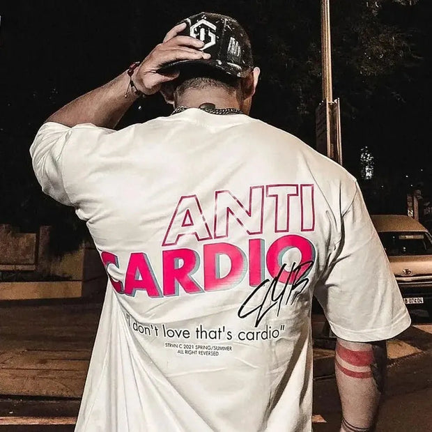 ANTI CARDIO Gym T-shirt – för träning