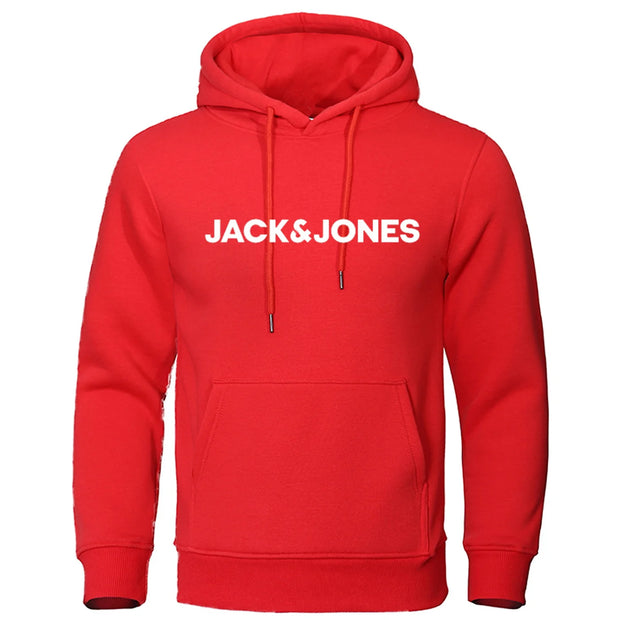 Jack & Jones Trendig casual huvtröja för män - Streetwear Pullover