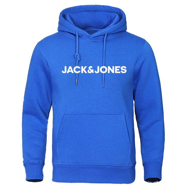 Jack & Jones Trendig casual huvtröja för män - Streetwear Pullover