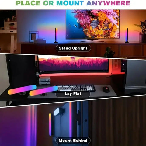 USB RGB LED Light Bar - TV-bakgrundsbelysning med fjärr- och musiksynkronisering