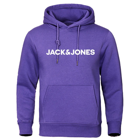 Jack & Jones Trendig casual huvtröja för män - Streetwear Pullover