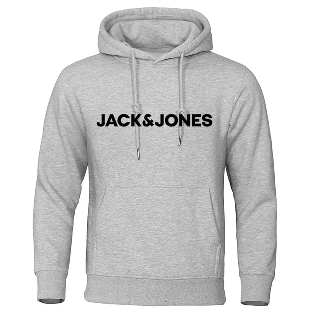 Jack & Jones Trendig casual huvtröja för män - Streetwear Pullover